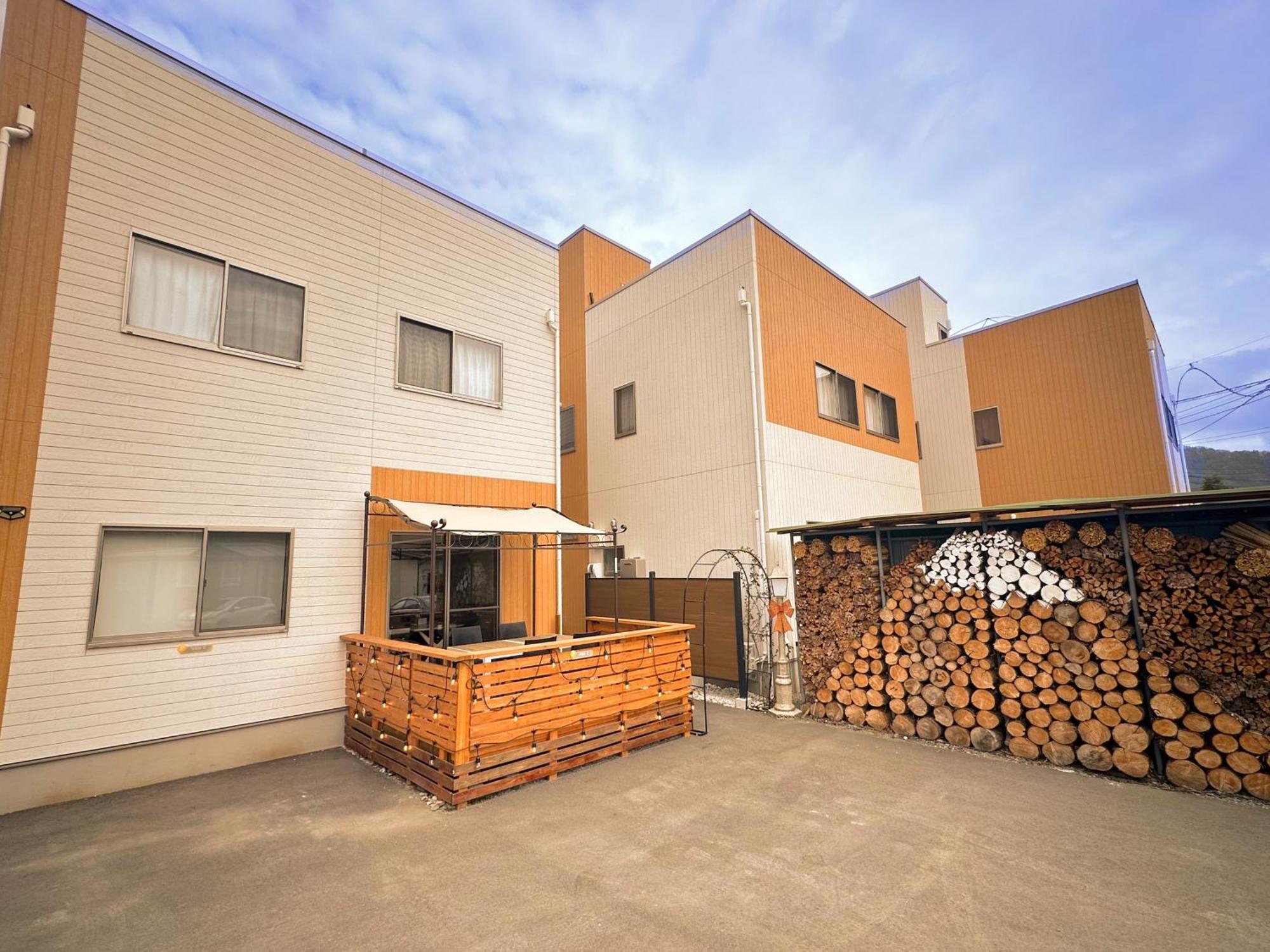 ヴィラ山間堂 Terrace Villa Bbq Bonfire Fuji View Annovillas Fujikawaguchiko Exterior photo